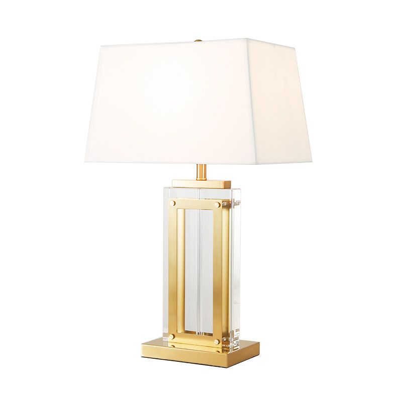 LAMP WITH GOLD DETAIL